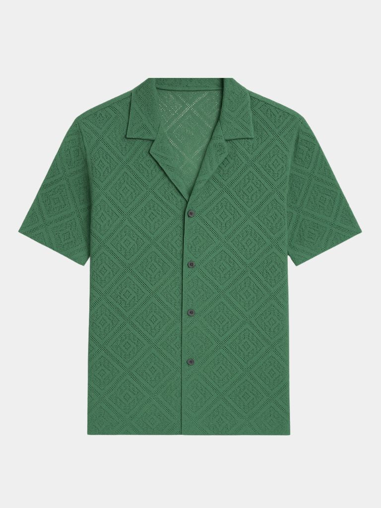 Summer Polo Shirt Coastal Reverie