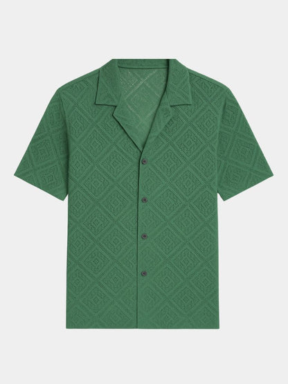 Summer Polo Shirt Coastal Reverie