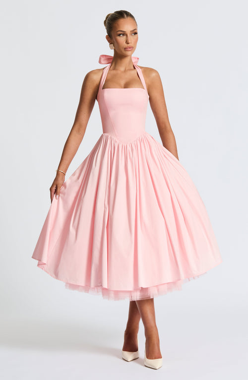 Cressida Midi Dress - Pink