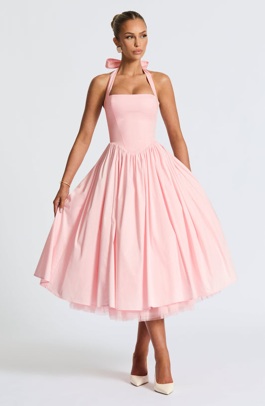 Cressida Midi Dress - Pink