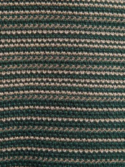Knitted Pullover Sweater with Round Neck