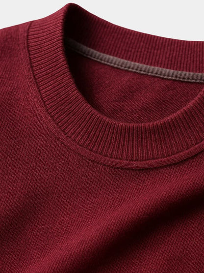 Sweater with a Round Neck