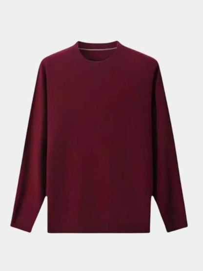 Sweater with a Round Neck