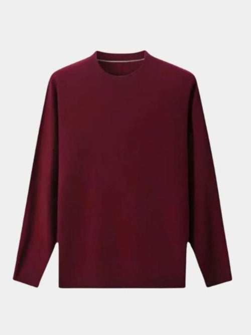 Sweater with a Round Neck