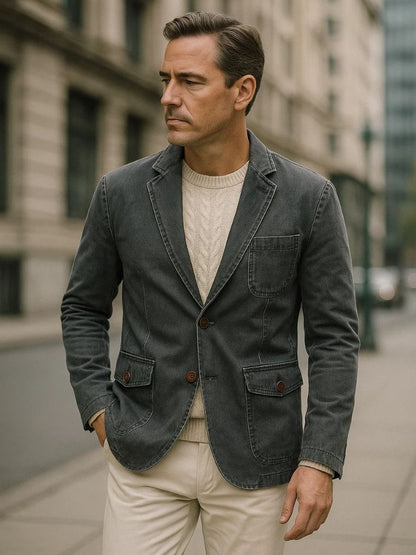 Denim Covenant Blazer