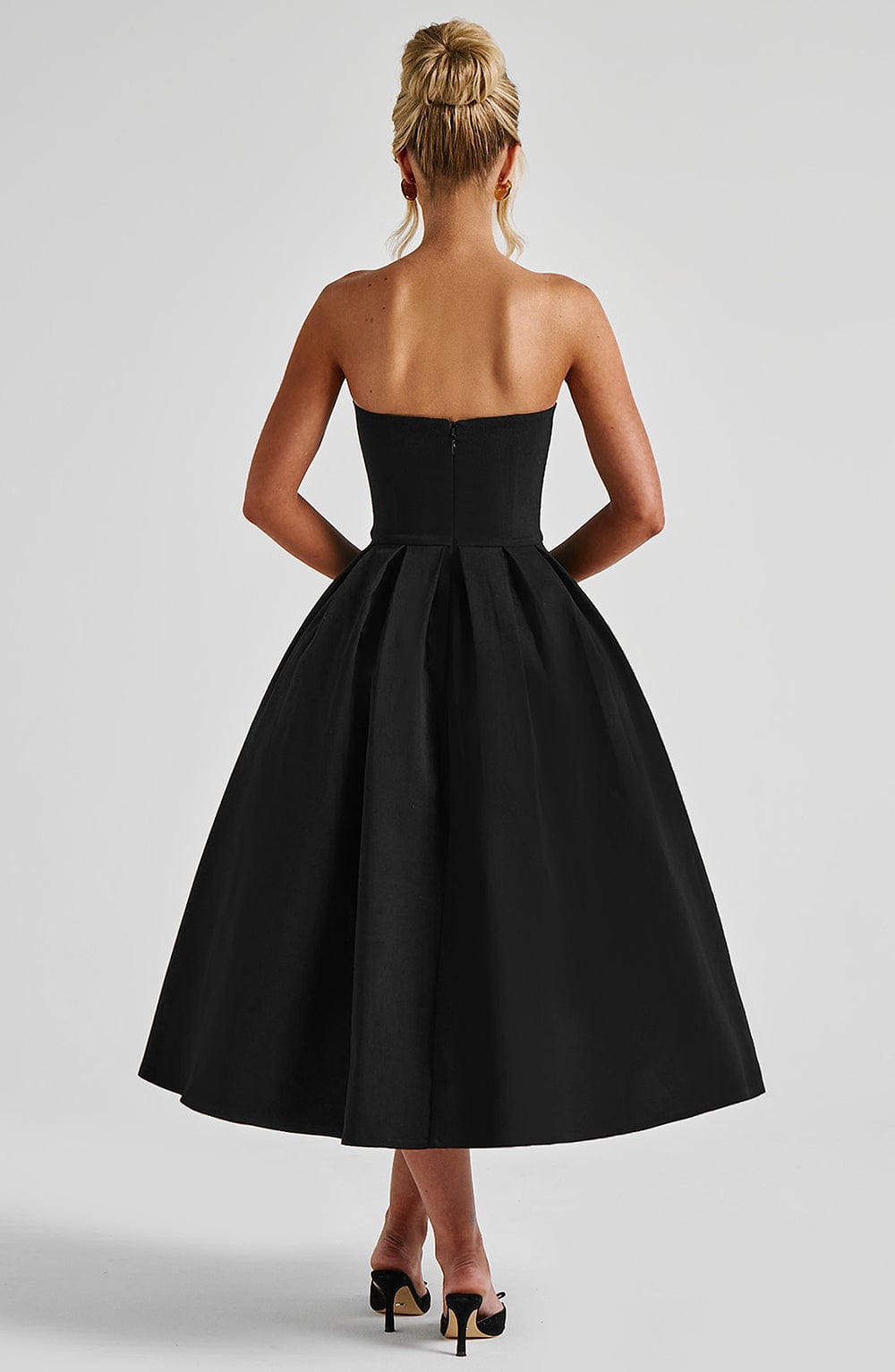 Stunning Midi Dresses - Black