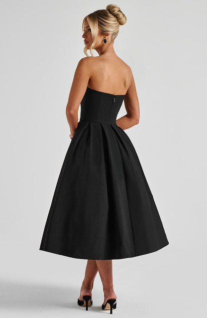 Stunning Midi Dresses - Black