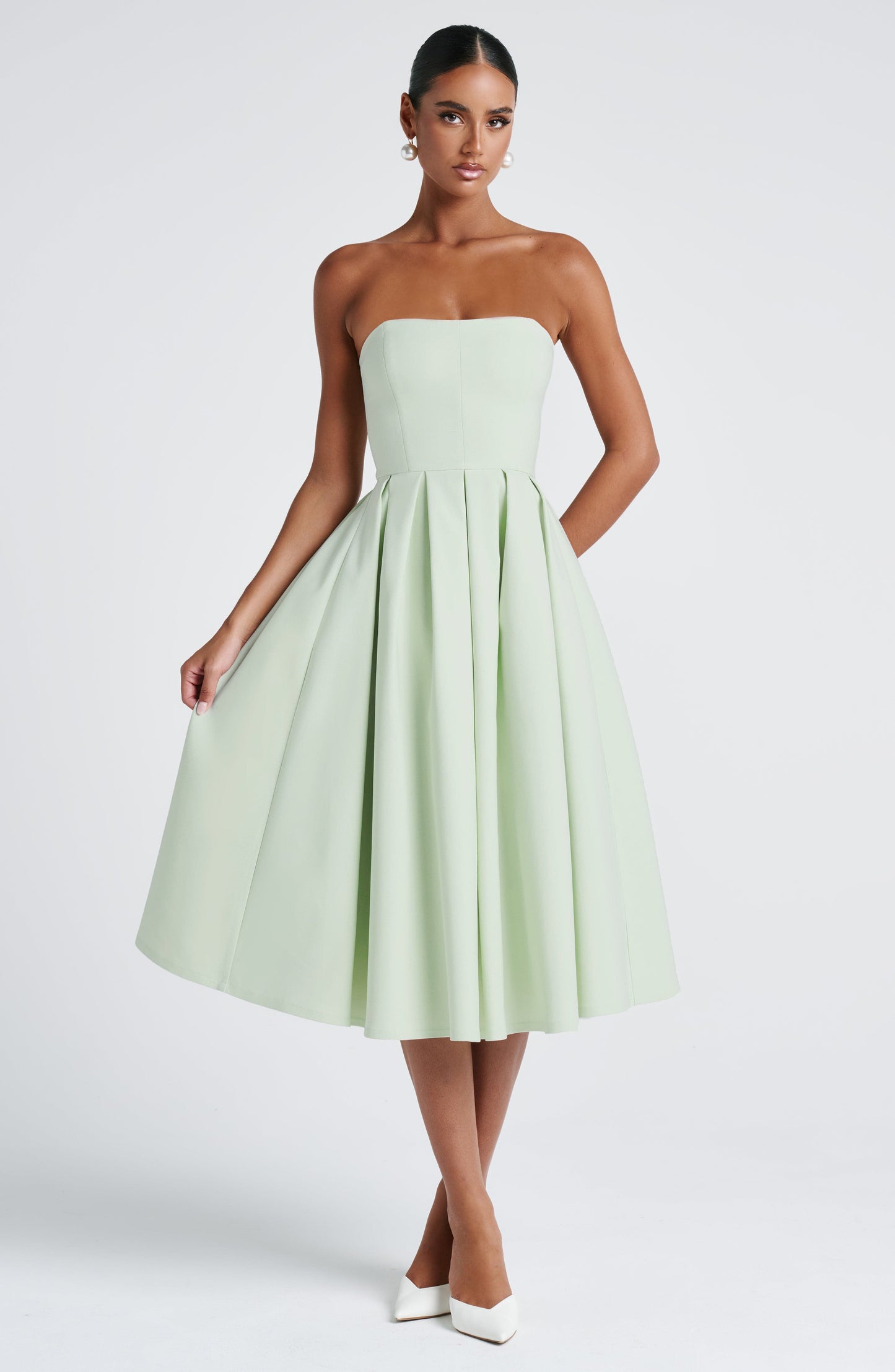 Impressive Midi Dress - Mint