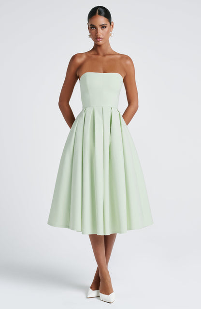 Impressive Midi Dress - Mint