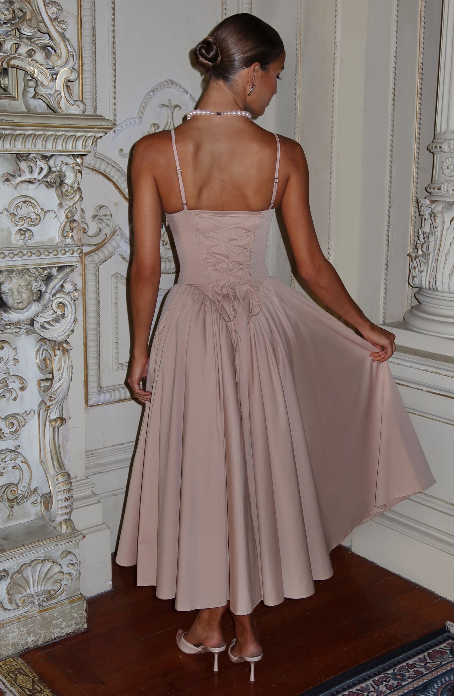 Emerson Midi Dress - Brown