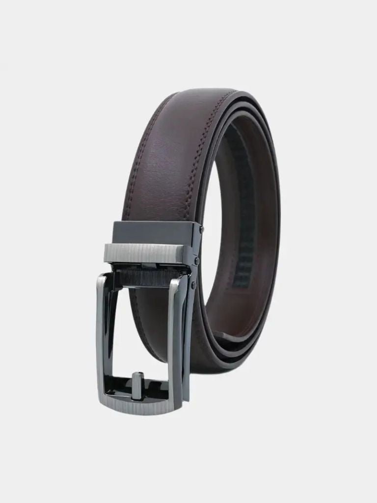Belt with Automatic Click Buckle
