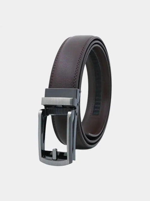 Belt with Automatic Click Buckle