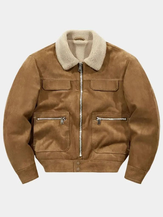 Fleece Suede Jacket