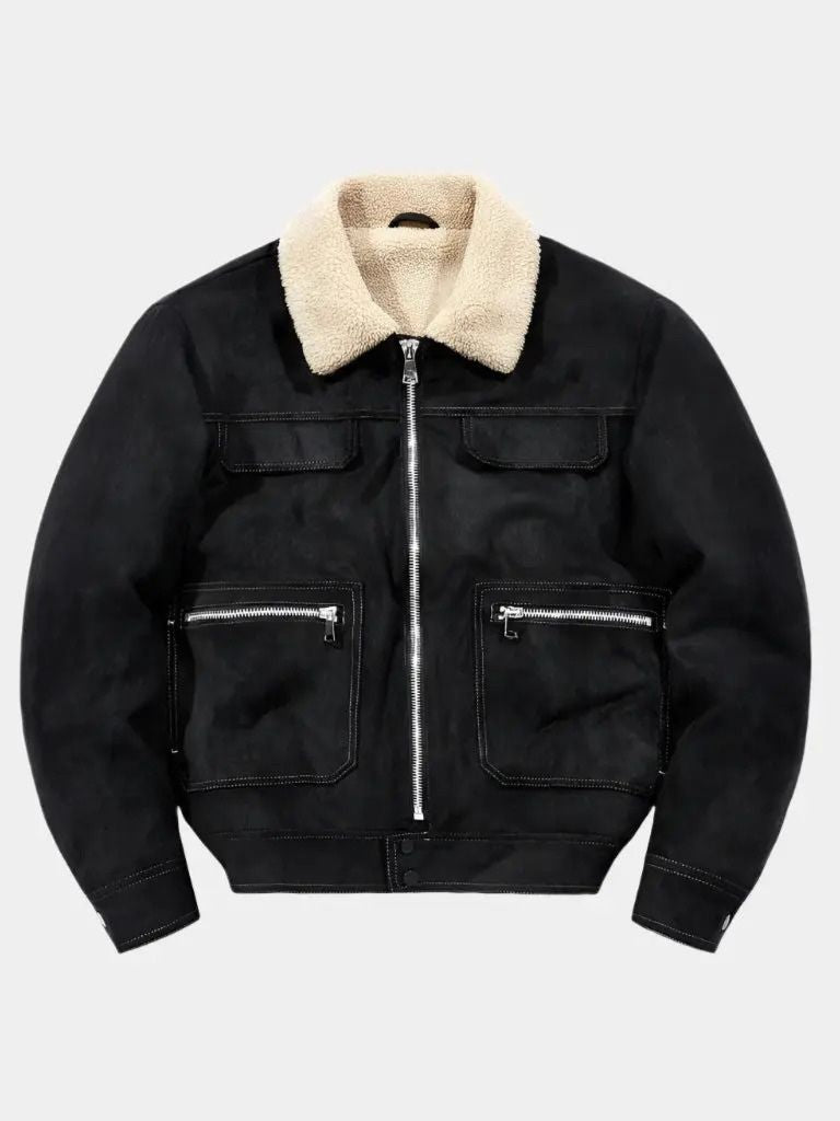 Fleece Suede Jacket