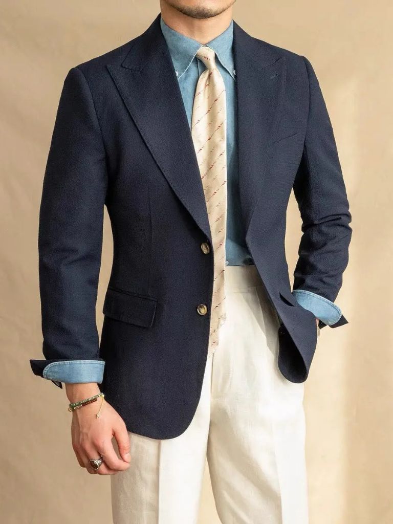 Essential Striped Blazer