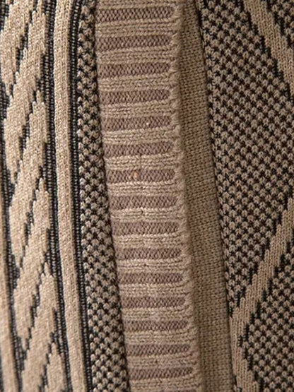 Cashmere Wool Dress in Old Money Style