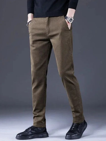 Essential Stretch Straight Trousers