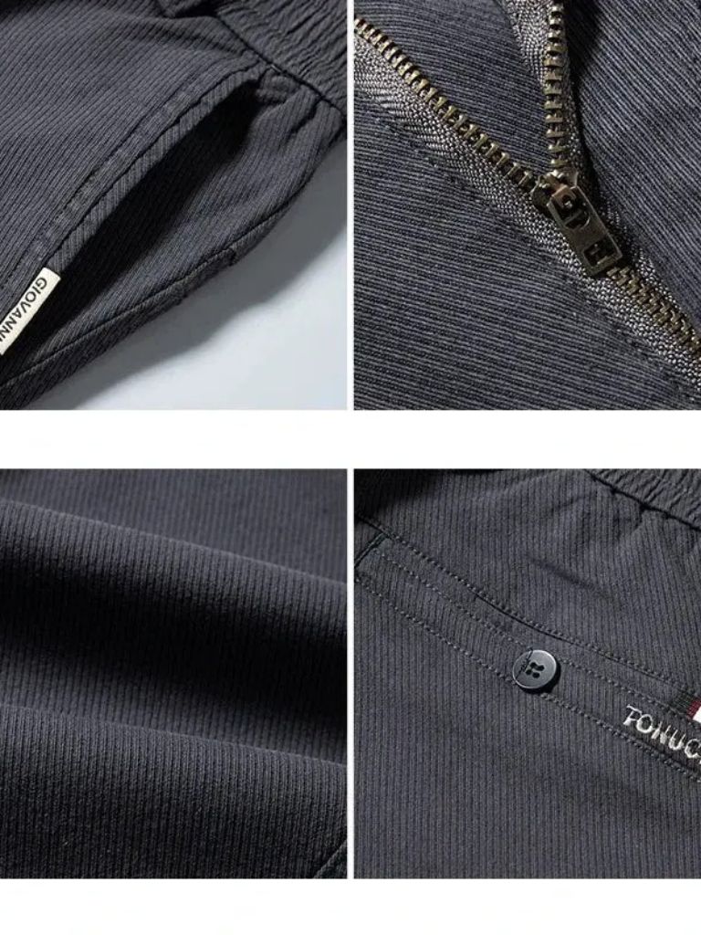 Essential Stretch Straight Trousers