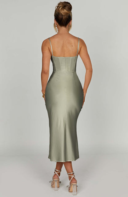 Farrah Midi Dress - Salvě