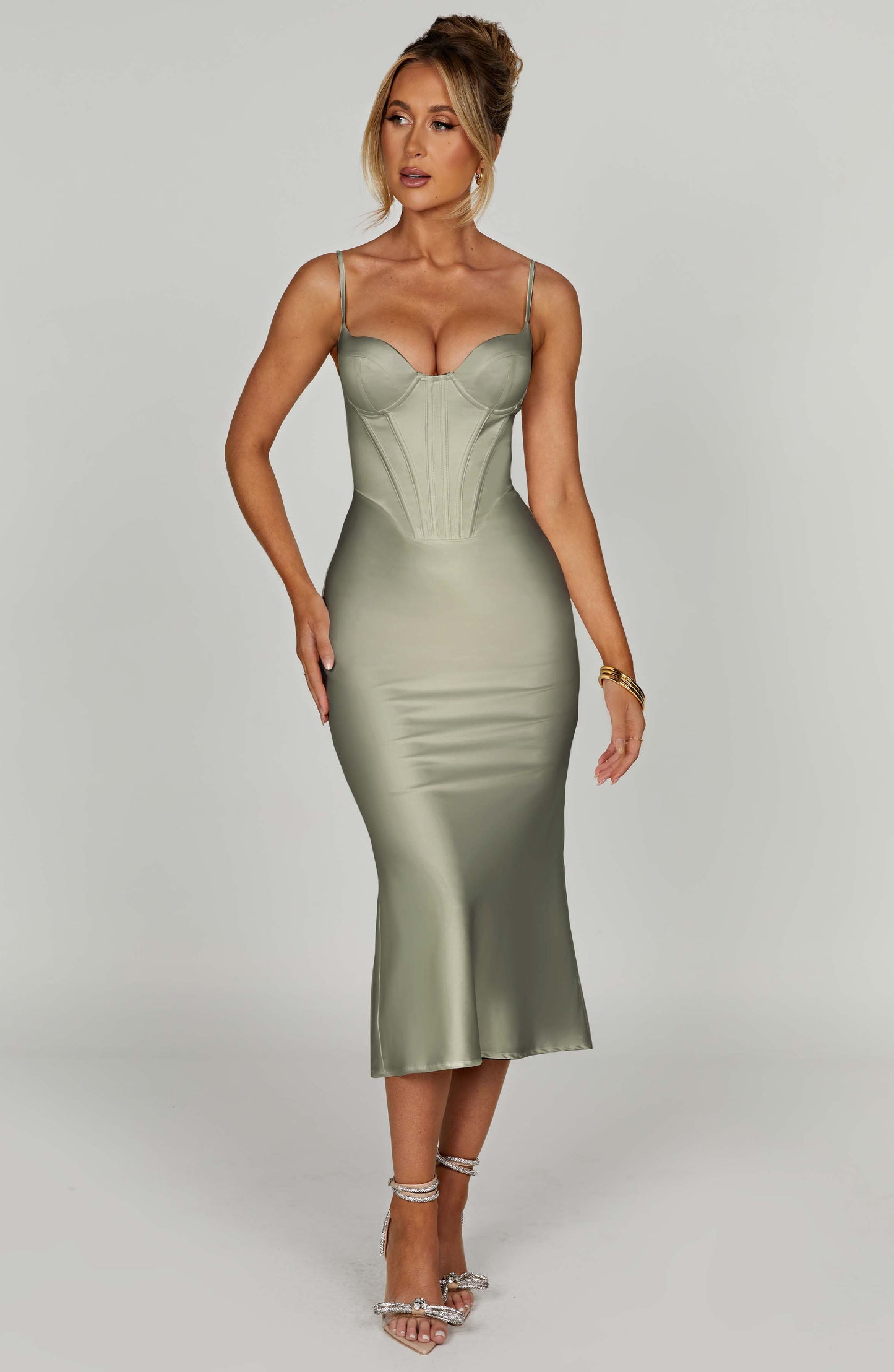 Farrah Midi Dress - Salvě