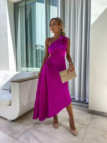 Lizbeth - Dress with Floral Sleeves