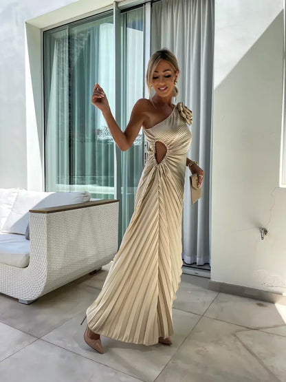 Lizbeth - Dress with Floral Sleeves