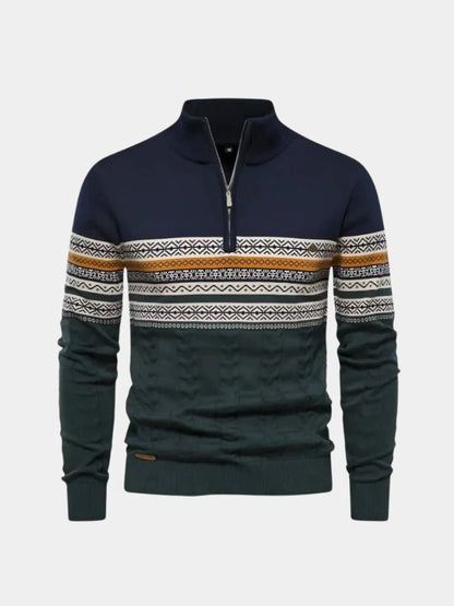 Sweater with Half-Zip