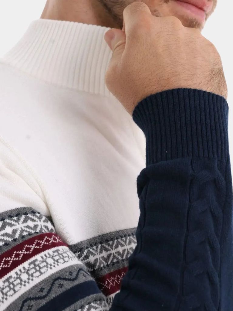 Sweater with Half-Zip