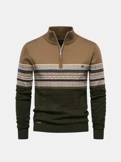 Sweater with Half-Zip