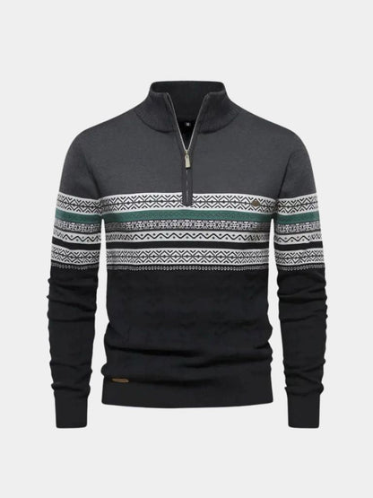Sweater with Half-Zip
