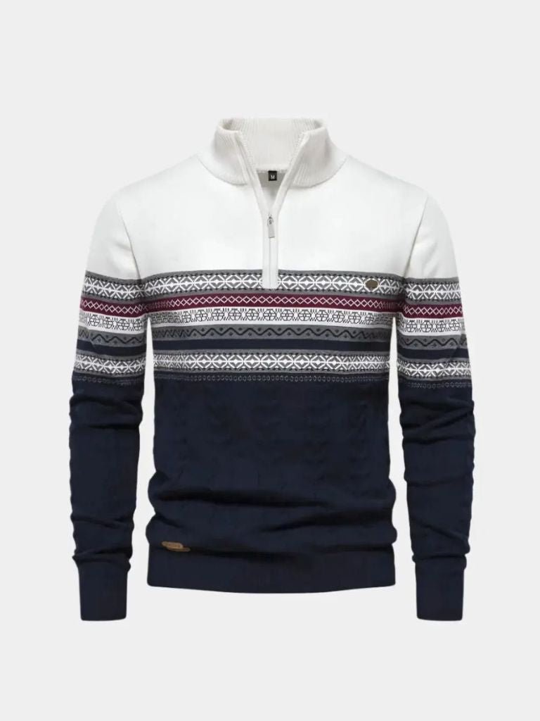 Sweater with Half-Zip