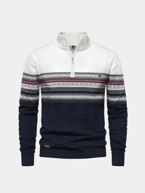 Sweater with Half-Zip