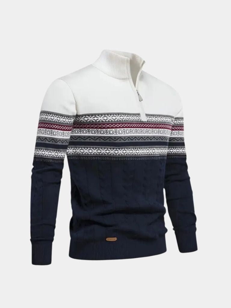 Sweater with Half-Zip