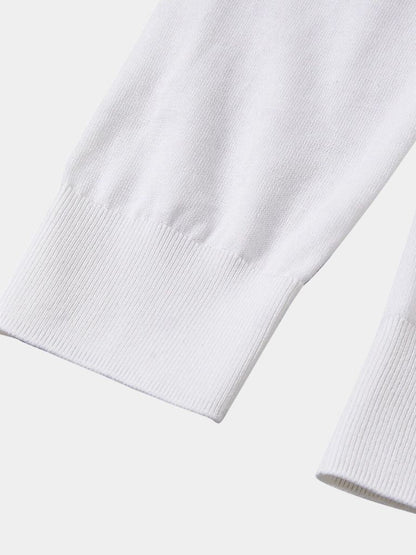 Polo Elite in Ivory with Long Sleeves