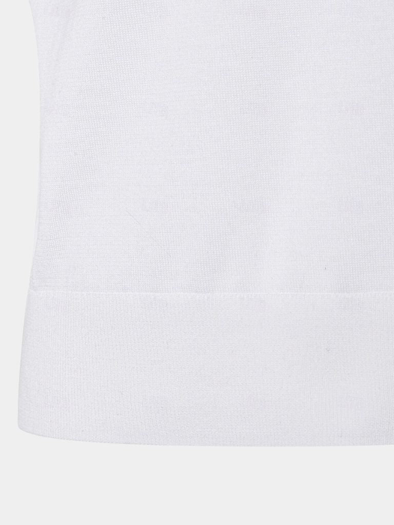 Polo Elite in Ivory with Long Sleeves