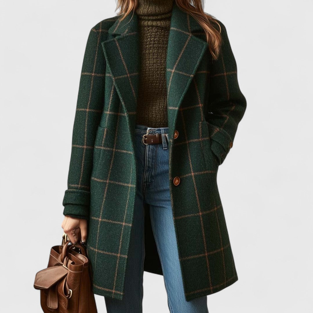 Sue | Classic Check Coat