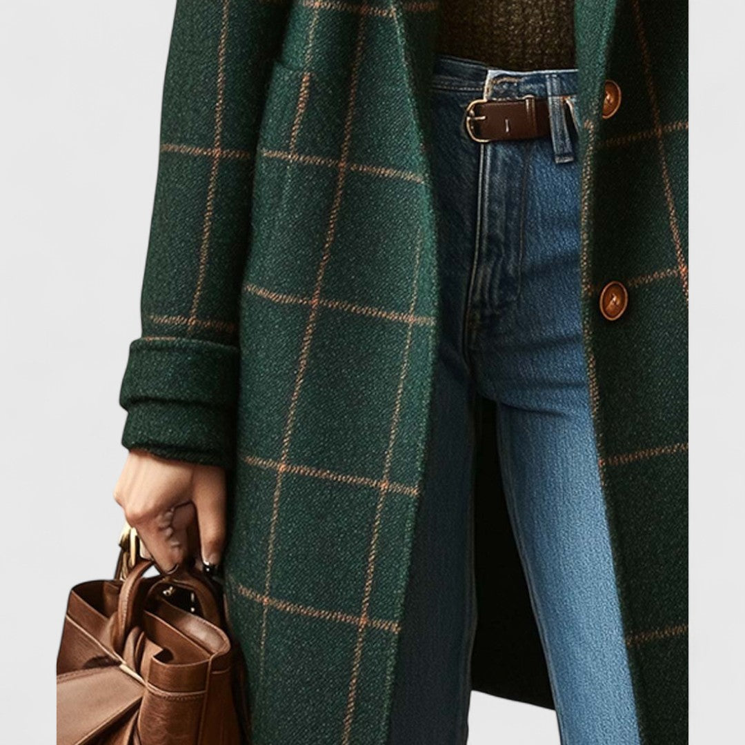 Sue | Classic Check Coat