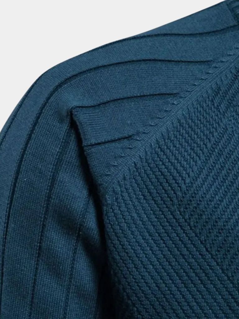 Knitted Cardigan with Zip