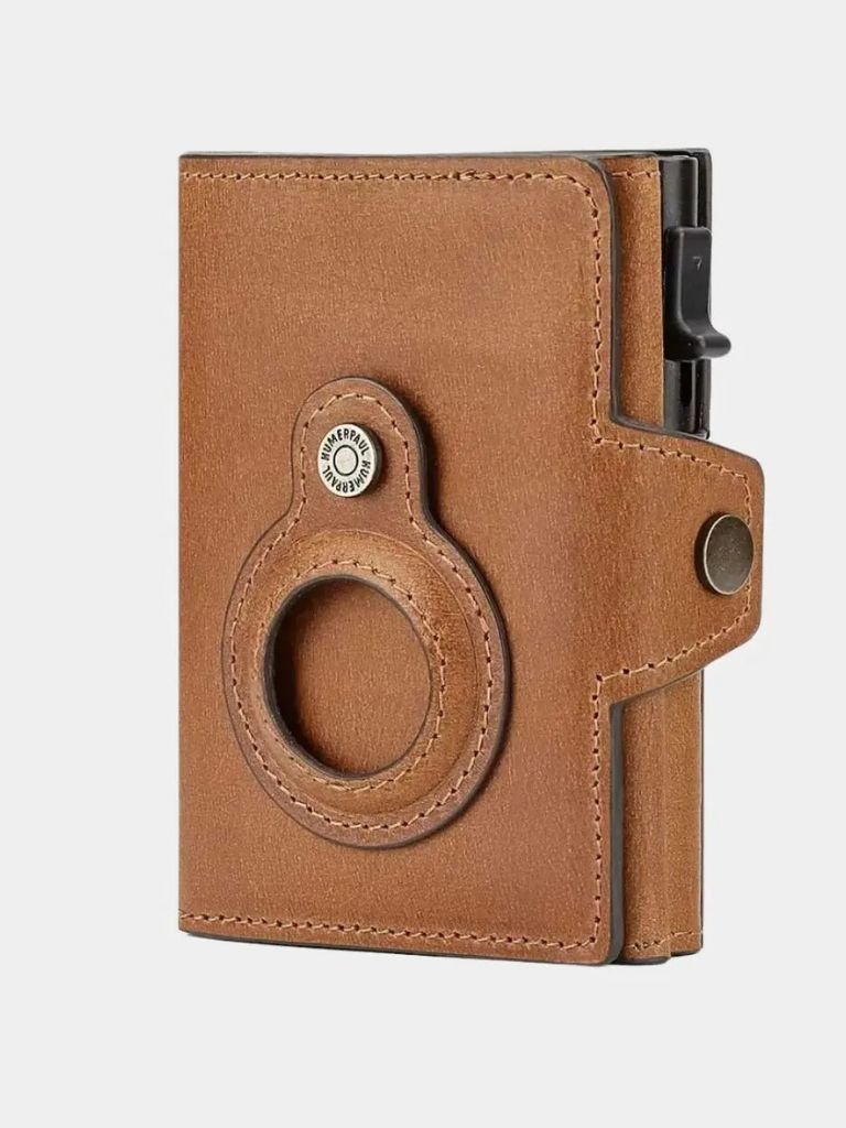 Leather Magnetic Anti-Scan Wallet