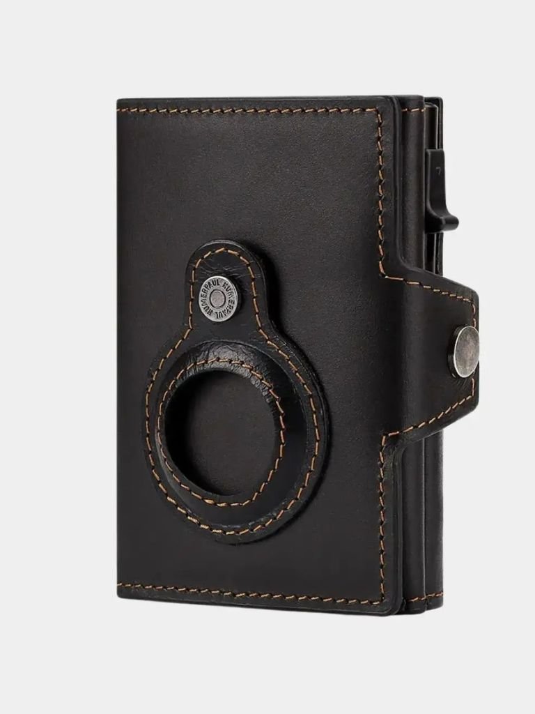 Leather Magnetic Anti-Scan Wallet