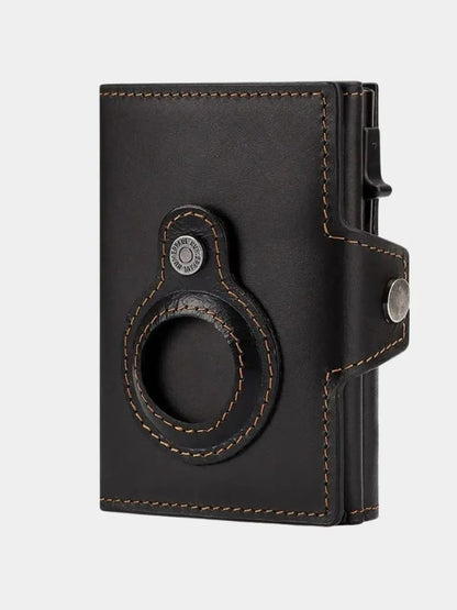 Leather Magnetic Anti-Scan Wallet