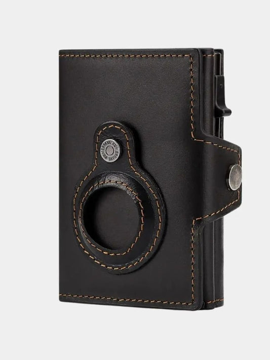 Leather Magnetic Anti-Scan Wallet