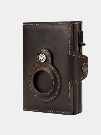 Leather Magnetic Anti-Scan Wallet