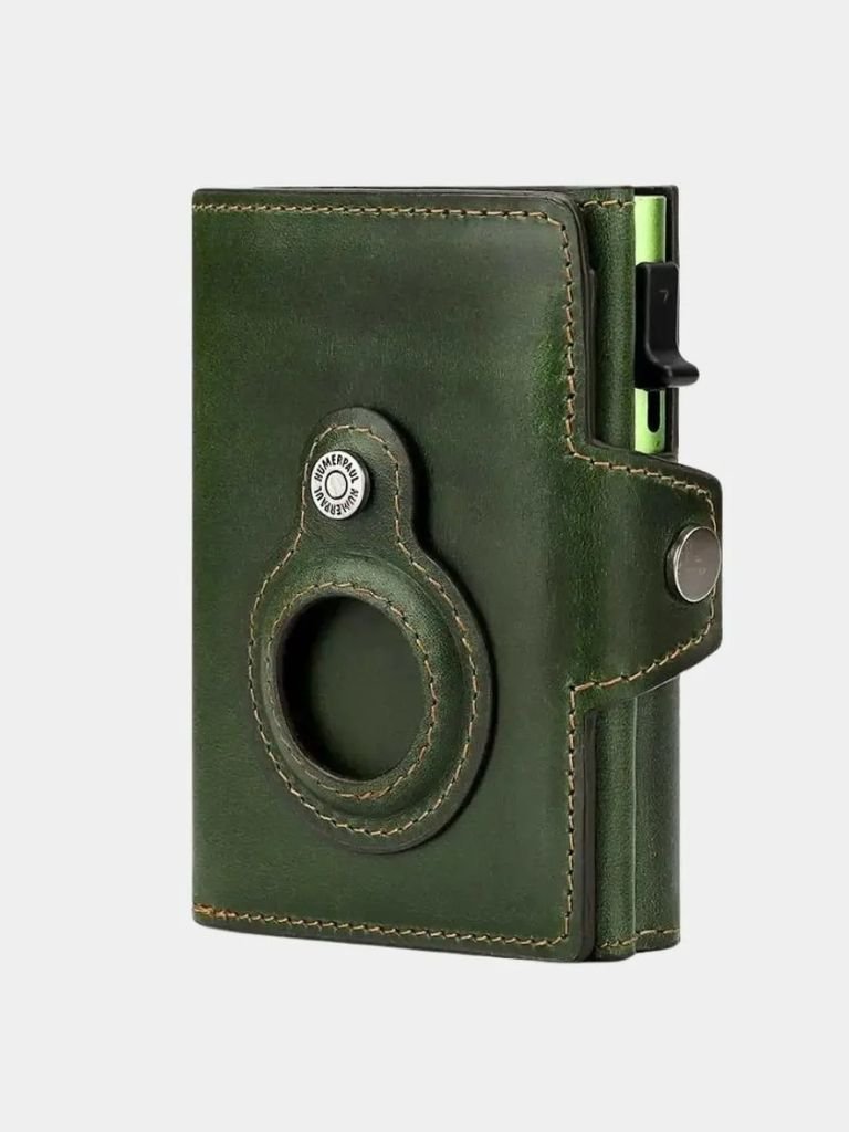 Leather Magnetic Anti-Scan Wallet