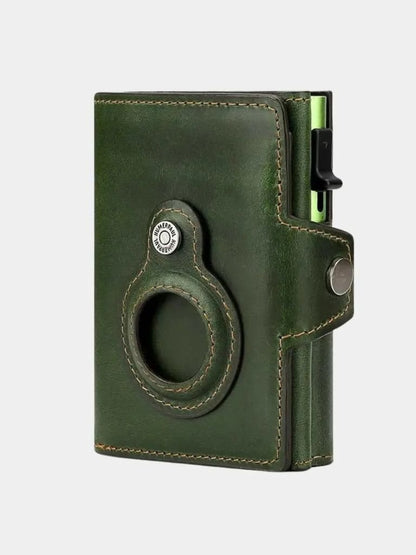 Leather Magnetic Anti-Scan Wallet