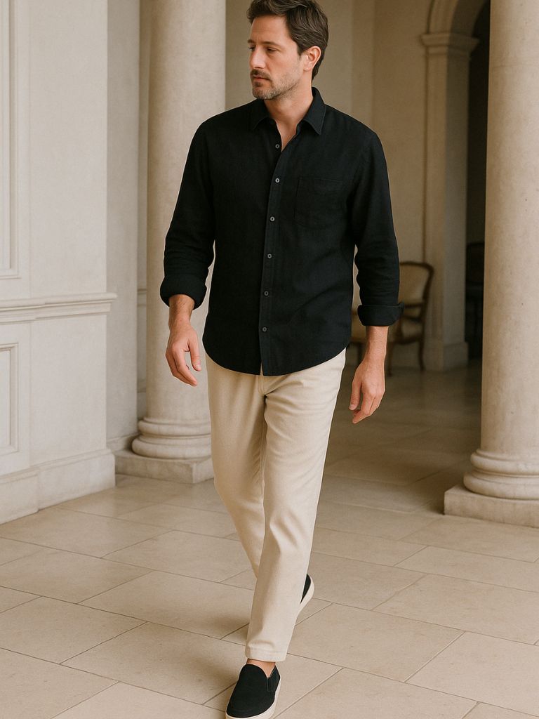 Linen Noire Set
