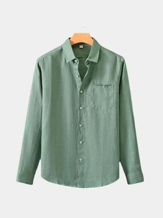 Linen Long Sleeve Shirt