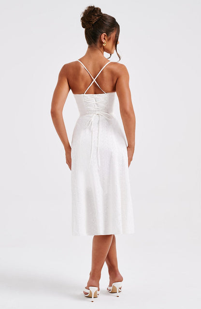 Midi Dress Luanna - Ecru