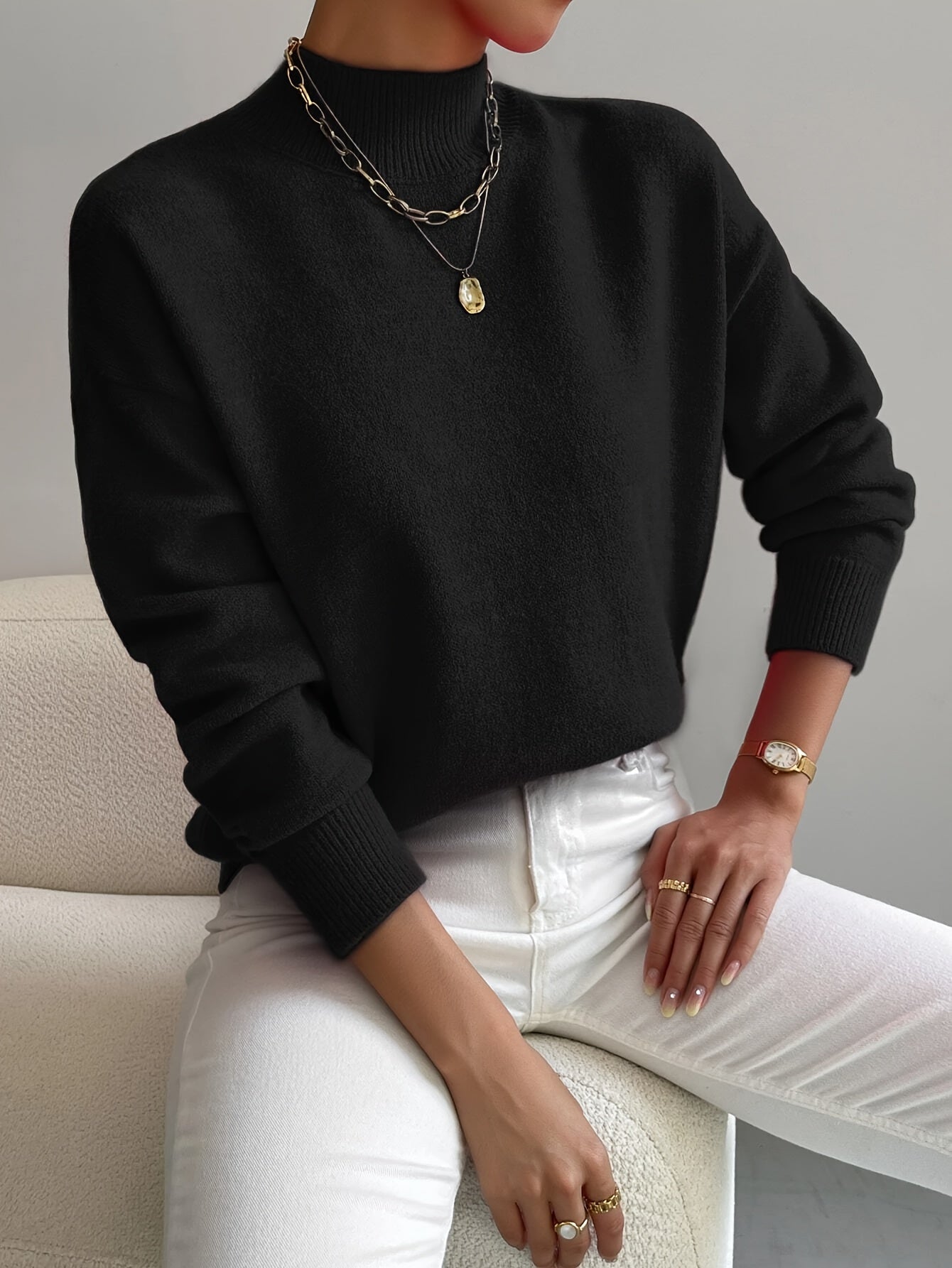 SAMANTHA | ROLL NECK JUMPER