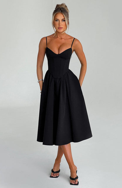 Midi Dress Mariella - Black